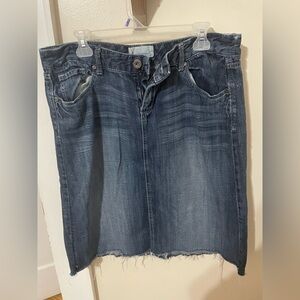 Maurices Blue Denim Skirt